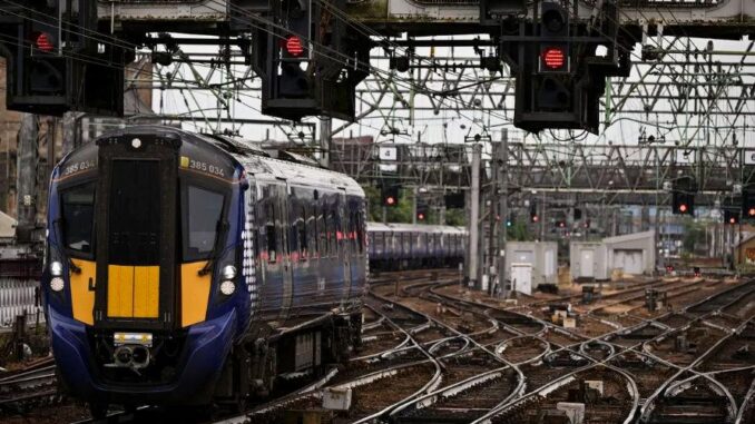 Große Wartungsarbeiten an der Glasgow-Eisenbahnlinie: Achtung bei Wochenendfahrten - BlauBahn