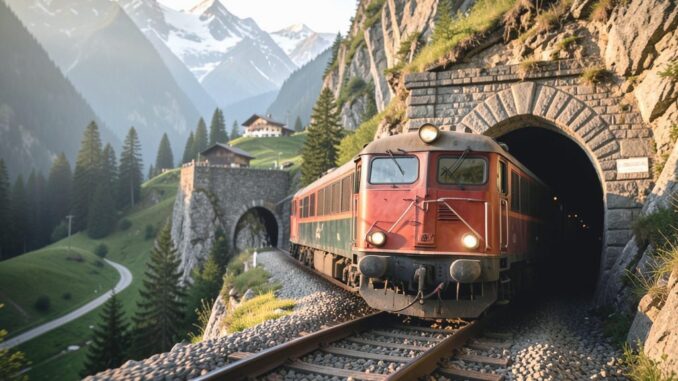 Land der Vereinten Eisenbahnen: 170 Jahre alte Bahntunnel verbinden Moderne und Tradition - BlauBahn