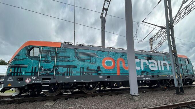 Ontrain präsentiert die erste mehrsystemfähige Lokomotive elektrische der Traxx Universal-Serie - BlauBahn