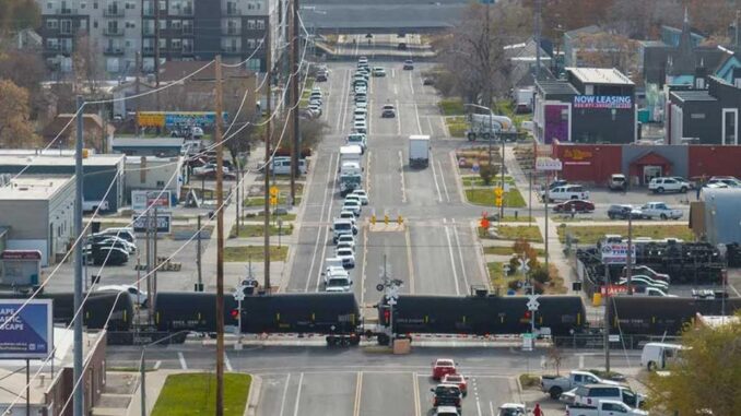 Salt Lake City: Der Umzug des Bahnhofsdepots - BlauBahn