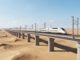 Strategische Eisenbahnlinie von China zur Gobi-Wüste über 1800 km - BlauBahn