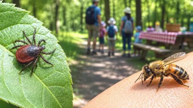 Vorsicht vor Wespen- und Bienenstichen! - BlauBahn