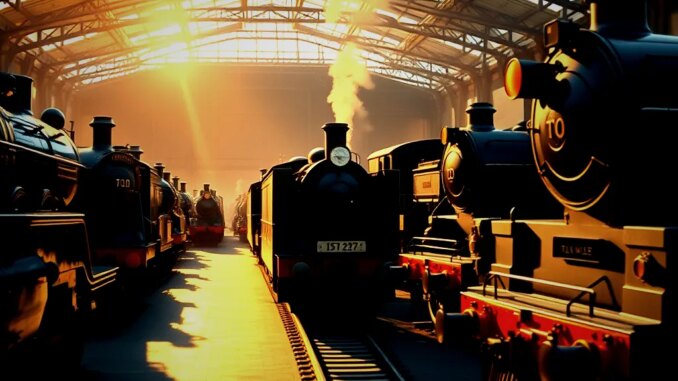 America 250 Lokomotiv Veranstaltung: 18 Eisenbahnunternehmen nehmen teil - BlauBahn