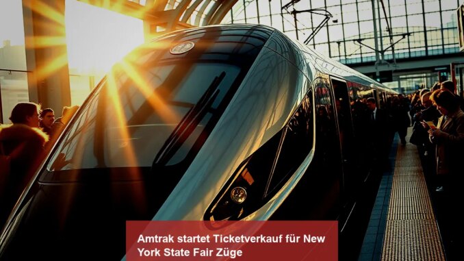 Amtrak startet Ticketverkauf für New York State Fair Züge - BlauBahn