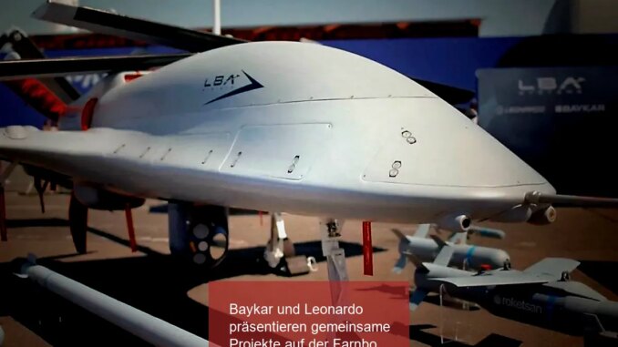 Baykar und Leonardo präsentieren gemeinsame Projekte auf der Farnborough Airshow - BlauBahn