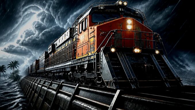 BNSF Bertha: Maßnahmen zur Erhöhung des Güterverkehrsschutzes gegen tropische Stürme - BlauBahn