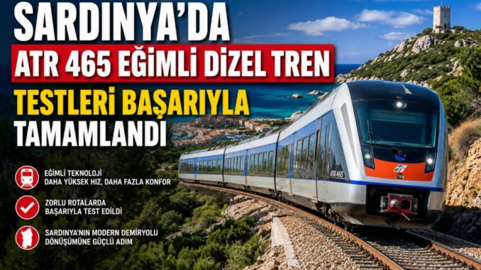 Erfolgreiche Testläufe der ATR 465 Neigung-Dieselzüge in Sardinien - BlauBahn