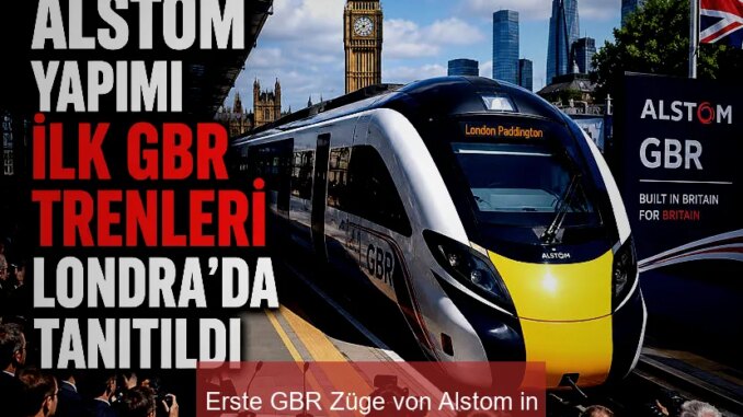 Erste GBR Züge von Alstom in London präsentiert - BlauBahn
