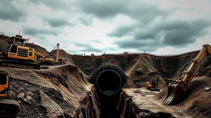 Erster Aushub für das große Amtrak-Tunnelprojekt im Jahr 2028 - BlauBahn