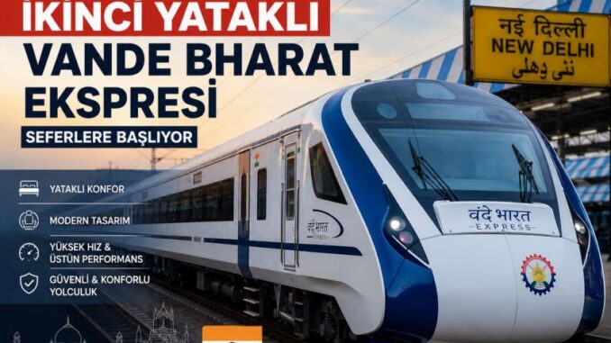 Indias Zweiter Sitzplatz Vande Bharat Express nimmt den Betrieb auf - BlauBahn