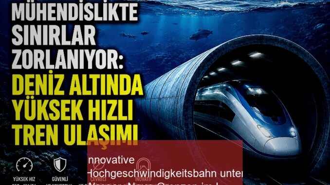 Innovative Hochgeschwindigkeitsbahn unter Wasser: Neue Grenzen im Ingenieurwesen - BlauBahn