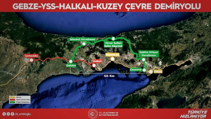 İstanbul Kuzey Demir Yolu İhalesi 14 Ekiminde gerçekleşecek - BlauBahn