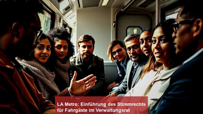 LA Metro: Einführung des Stimmrechts für Fahrgäste im Verwaltungsrat - BlauBahn
