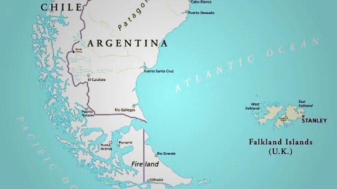 Lage und Zugehörigkeit der Falklandinseln - BlauBahn
