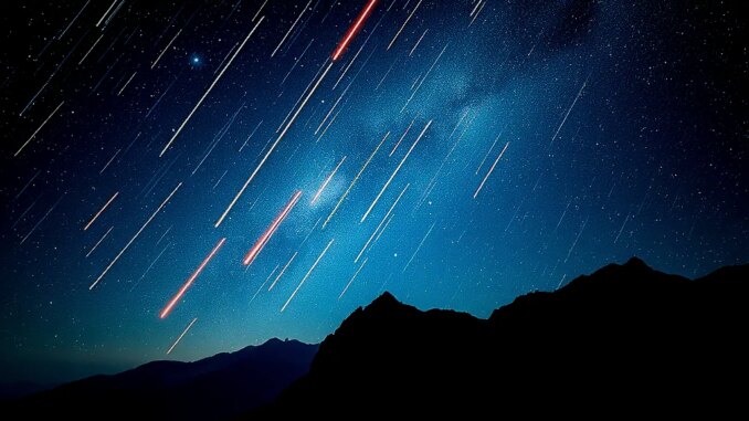 Meteorregen in der Türkei: Das Himmelsfeuer erleuchtet den Himmel - BlauBahn