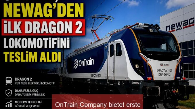 OnTrain Company bietet erste Dragon 2 Lokomotive an - BlauBahn