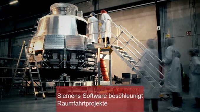 Siemens Software beschleunigt Raumfahrtprojekte - BlauBahn