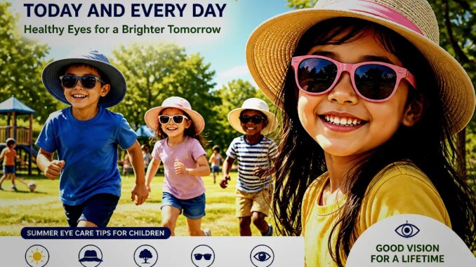 Ursachen und Prävention von Augenerkrankungen bei Kindern im Sommer - BlauBahn