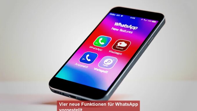 Vier neue Funktionen für WhatsApp vorgestellt - BlauBahn