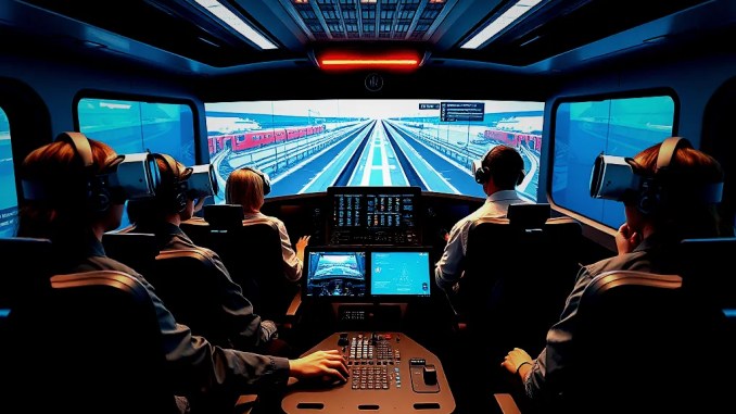 Bahnbrechende mobile VR-Simulator-Ära für CTA-Zugführer in den USA - BlauBahn