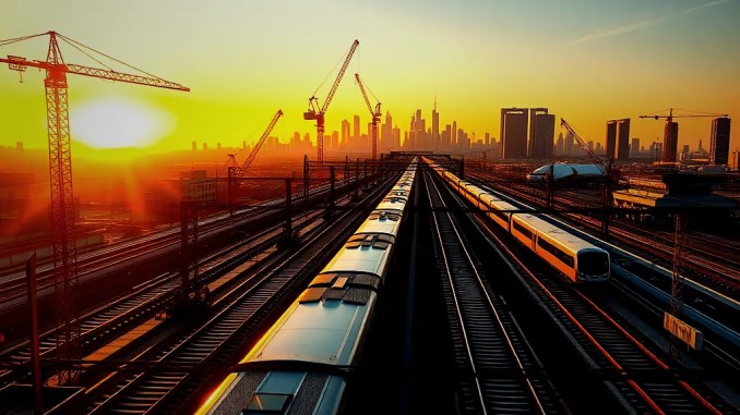 Bundesförderung für 40-Millionen-Dollar-Eisenbahnprojekt in den USA - BlauBahn