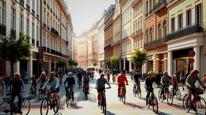 Debatte über das Fahrradfahrverbot in Como: Einschränkungen für 30 Straßen - BlauBahn