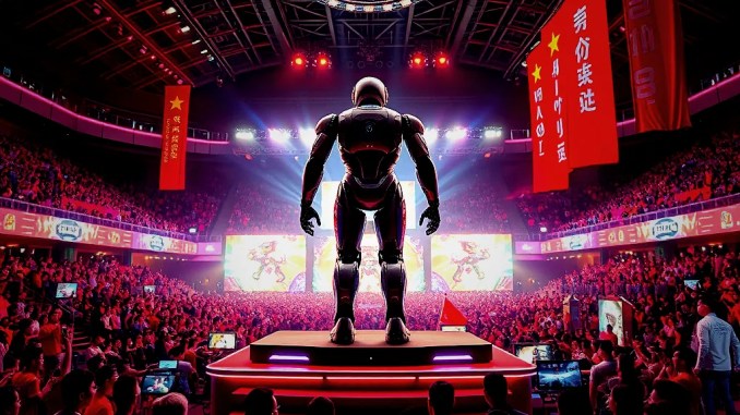 Eröffnung der Welt Menschlicher Roboter Spiele in China mit großem Enthusiasmus - BlauBahn