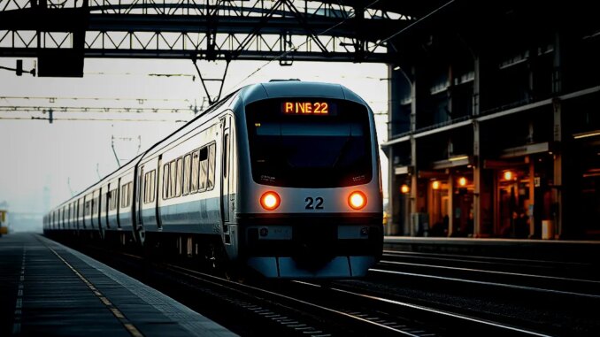 Erste Züge der Linie 22 der Shanghaier Metro erreichen Depot - BlauBahn
