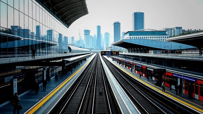 Fertigstellung der sechs Bahnsteige am HS2-Bahnhof in London - BlauBahn