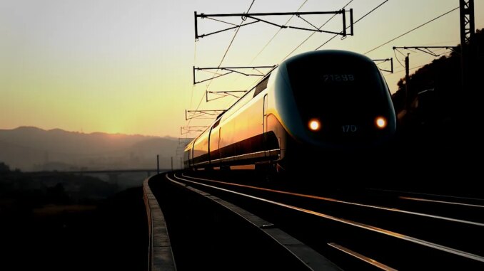 Gerichtsgenehmigung für Hochgeschwindigkeits-Eisenbahnstromleitung in Indien – Einzigartiger Titel für Webcast - BlauBahn
