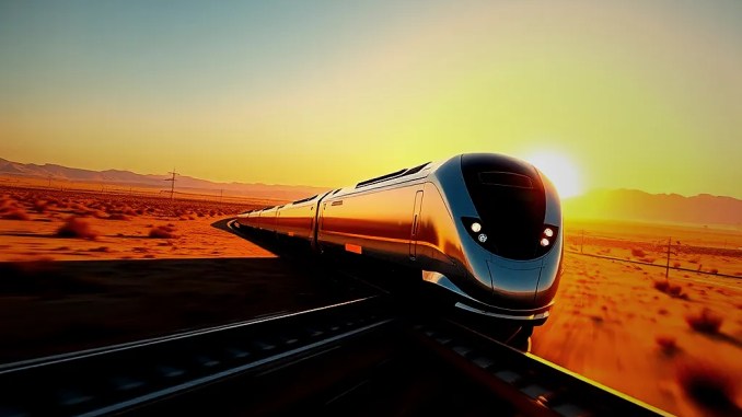 Las Vegas-California Hochgeschwindigkeitszugprojekt: Eigenkapitallaufzeit Verlängert - BlauBahn