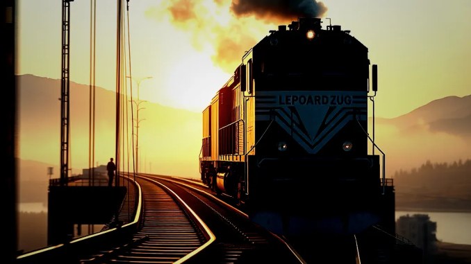 Leopard Zug verzögerte Bhanwartank Tunnel - BlauBahn