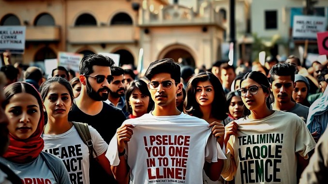 Libyen 'Gaddafi' Mode: T-Shirt Diskutiert schwere Debatte - BlauBahn