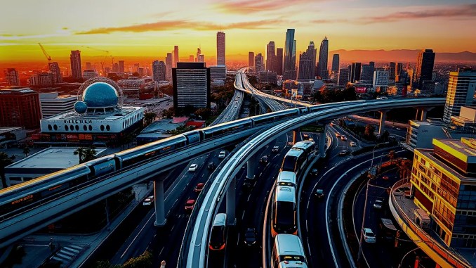 Lösung für Los Angeles 2028: Erwartete 2-Milliarden-Dollar-Investition in den Verkehr - BlauBahn