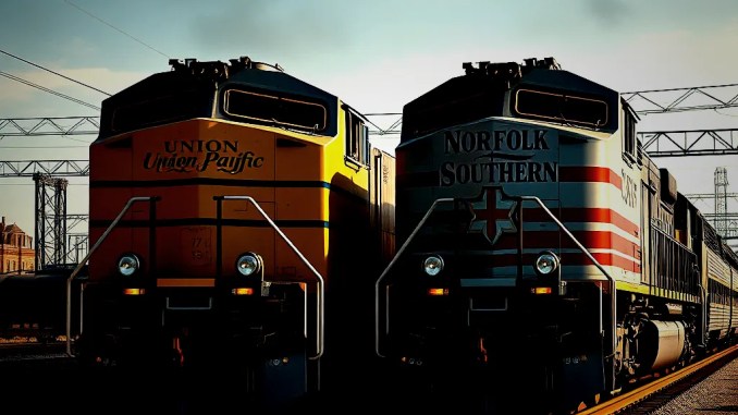 STB-Überprüfung der Fusion zwischen Union Pacific und Norfolk Southern - BlauBahn