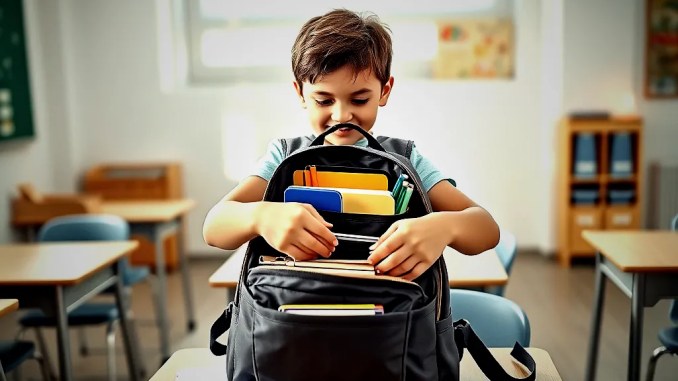 7 wichtige Regeln für das perfekte Packen der Schultaschen - BlauBahn