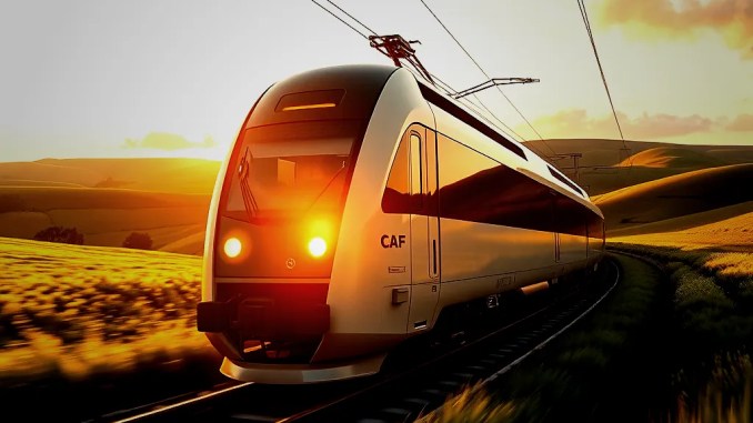 CAF 557 Elektrozug mit Batterie: Reichweite im Test bis zu 273 Kilometer - BlauBahn