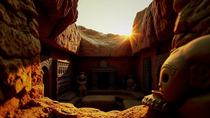 Entdeckung eines 600 Jahre alten Chimú-Grabstätte in Peru - BlauBahn