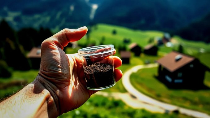 Gesundheit des Bodens: Messungen mit Unterwäsche in der Schweiz - BlauBahn