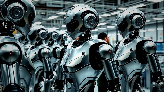Häufige militärische Vorbereitungen für humanoide Roboter in China - BlauBahn