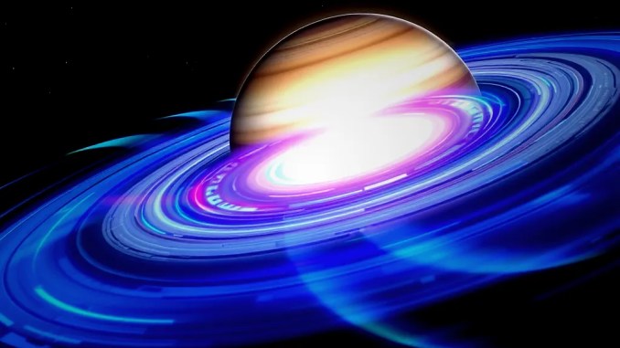 Hubble entdeckt magnetische Wellen im Südpol des Saturns - BlauBahn