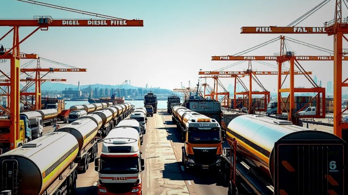 Tägliche wirtschaftliche Belastung von 270 Millionen Euro durch Dieselkraftstoffpreise in Europa - BlauBahn