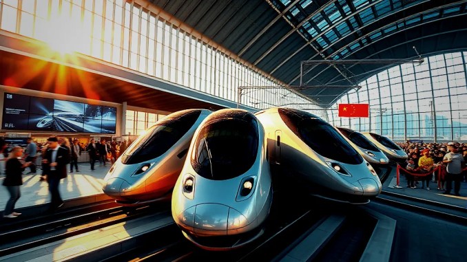 Vier Neue Hochgeschwindigkeitsbahnlinien in China Eröffnet - BlauBahn