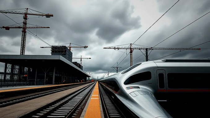 Vietnams 67-Milliarden-Dollar-Schnellzugprojekt verzögert sich - BlauBahn