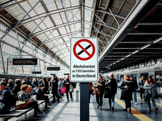 Alkoholverbot an 5700 Bahnhöfen in Deutschland - BlauBahn