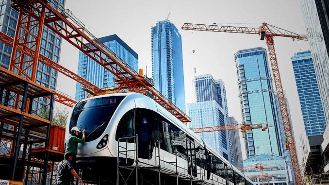 Bauphase des 4-Milliarden-Dollar-Leichtverkehrssystems in Los Angeles beginnt - BlauBahn
