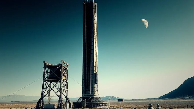 Blue Origin stellt Power Tower für NASA-Mondbasis vor - BlauBahn