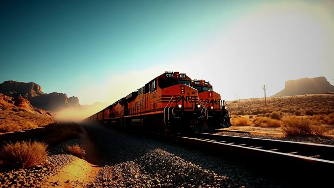 BNSF's Rail Lines in New Mexico wiedereröffnet - BlauBahn