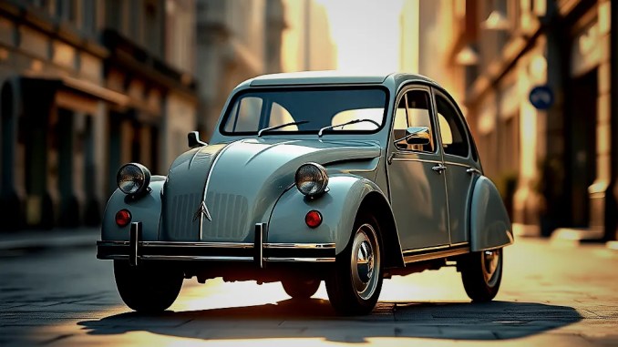 Citroën bringt das legendäre Modell 2CV als Elektroversion zurück: Ziel 15.000 Euro - BlauBahn