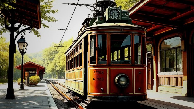 Das 125 Jahre alte Kettenbahn in Deutschland befördert immer noch Passagiere - BlauBahn